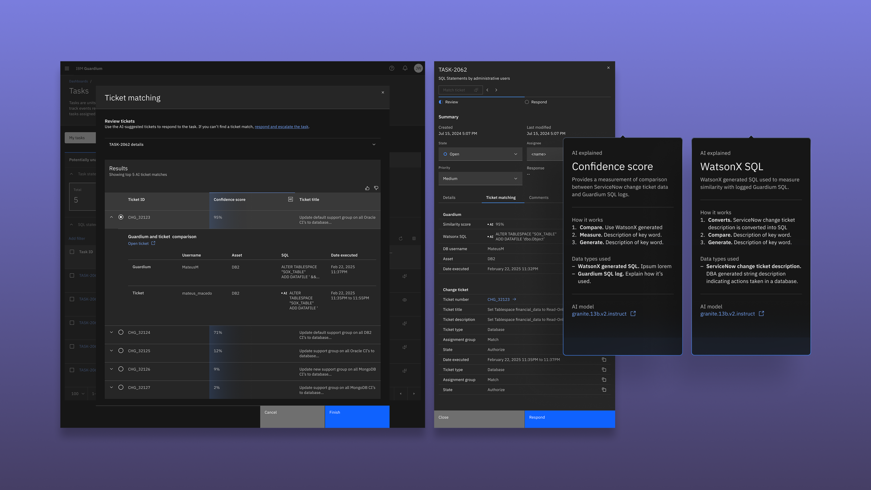 IBM AI Compliance Detail Dashboard